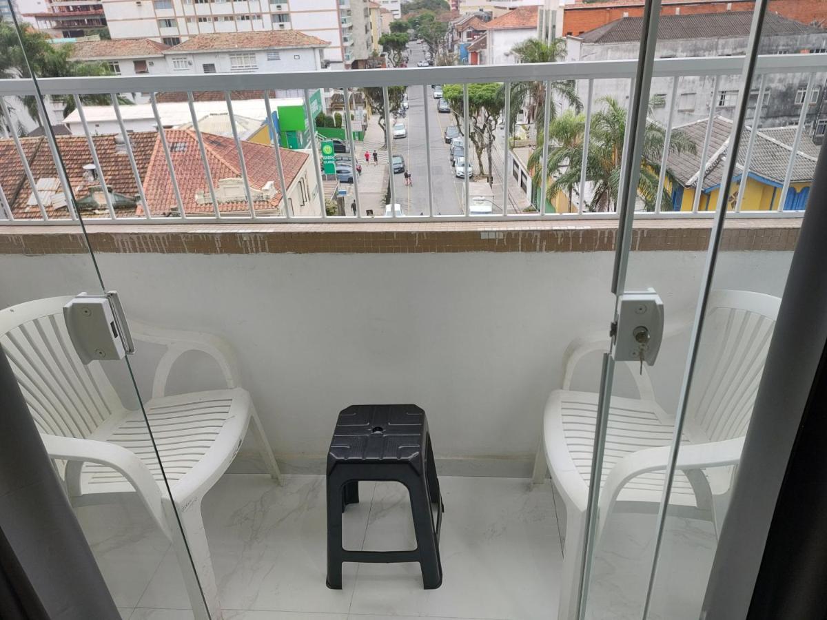 Apartamento Na Praia Do Gonzaga Santos  Buitenkant foto